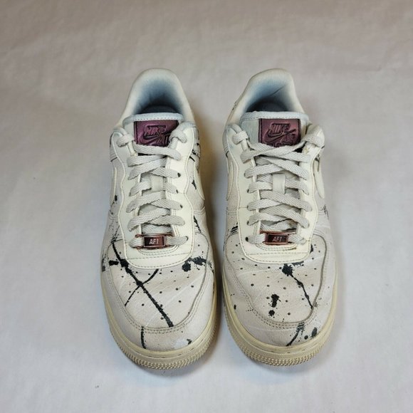 Nike Air Force 1 07 Lx Paint Splatter women size 6.5 - Picture 3 of 13
